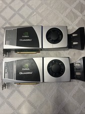 506133-002 Genuine HP 4gb Nvidia Quadro FX5800 PCI-E Dual DVI DP TV 536797–001