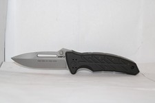 Ontario XM-1 Extreme Military Folding Knife N690C Italy Plain Blade, Liner Lock