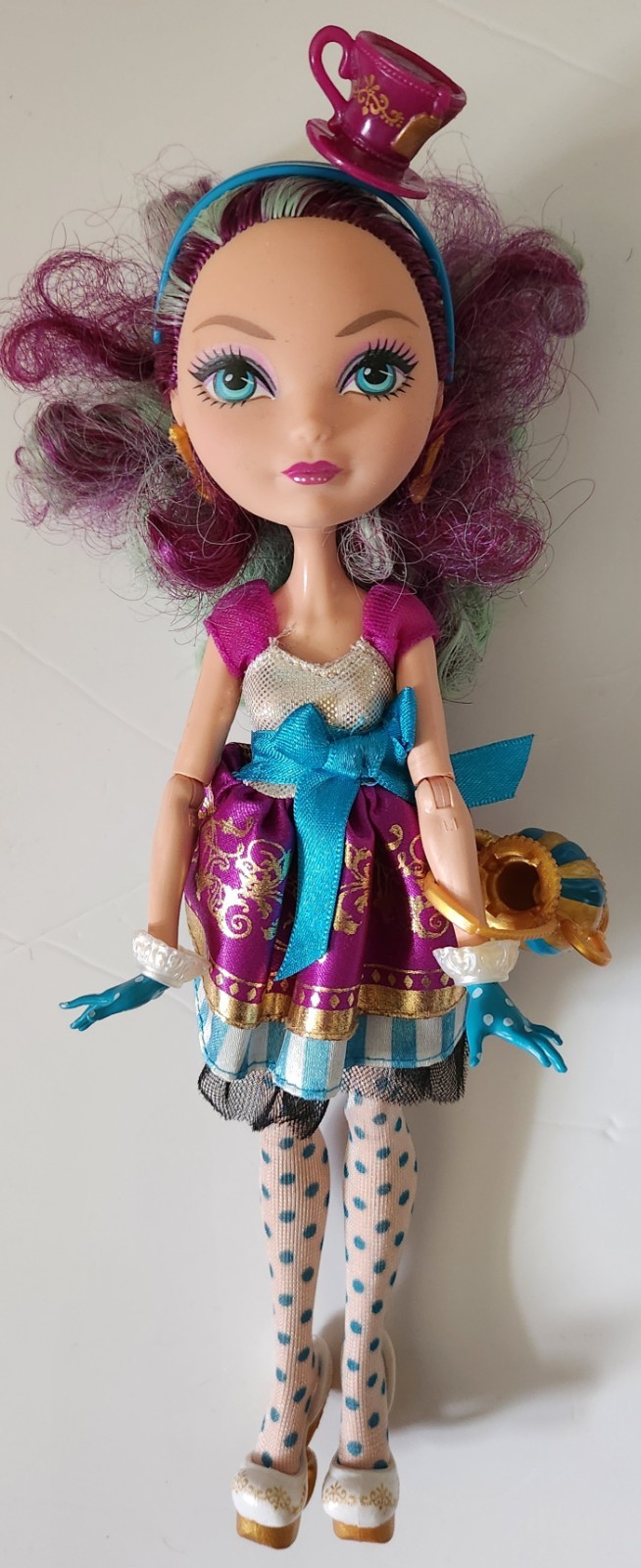 Ever After High Madeline Hatter First Chapter Doll Near Complete