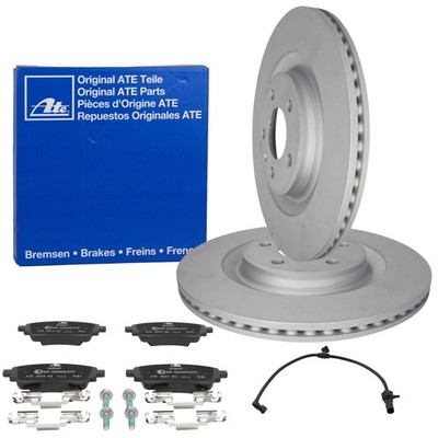 ATE Bremsscheiben 330mm + Beläge Hinten für AUDI S4 S5 RS7 A8 Q7 4MB Quattro VW