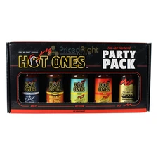 Hot Ones Fan Favorite Party Pack Hot Sauces 5 Pack Gift Set 5 Oz HSP-HOPP-1