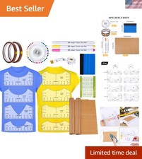 Professional T-Shirt Alignment Ruler Guide  Heat Press Accessories   18 Pcs Set