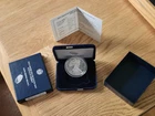 2013 AMERICAN SILVER EAGLE UNC PROOF COIN COA AND BOX RARE WEST POINT MINT