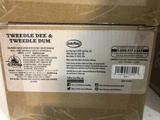 Disney D23 Alice in Wonderland 70th Mary Blair Tweedle Dee  Dum Plush 9.5"