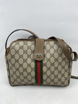 Gucci GG Supreme Monogram Canvas Shoulder Bag