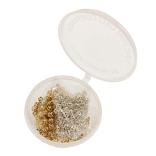 600pcs rotondo metallo filigrana distanziatore perline fascino sfuso per monili