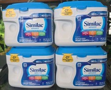 NEW 4x Similac Advance Infant Baby Formula Tubs Powder 20.6oz SEALED EXP 2028