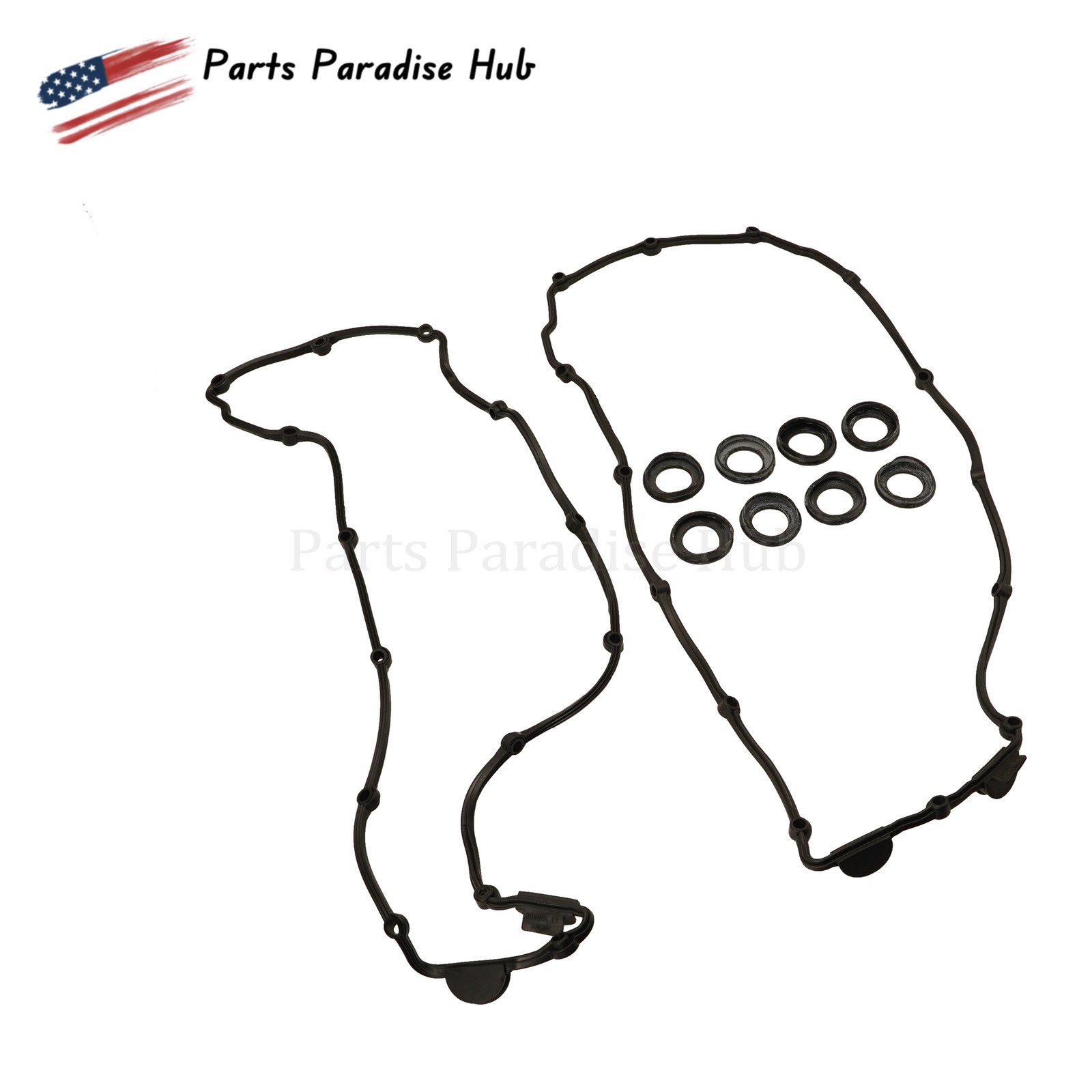 For Maserati Quattroporte GranTurismo Valve Cover Gasket Set 264986 264987