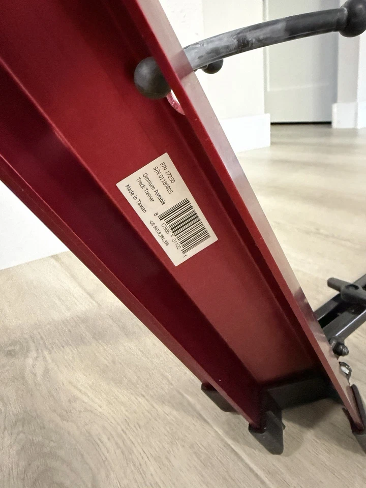 Feedback Sports Omnium Over-Drive Entrenador de Bicicleta Portátil, Rojo Foto 4 de 4