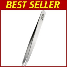 Classic Slant Tip Tweezer - Quality Stainless Steel