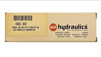 Sun Hydraulics CKGC-XCV Pilot-to-Open Check Valve New in Box NOS