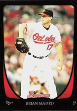 2011 Bowman #28 Brian Matusz
