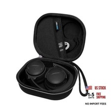 Hard Case for Bose QuietComfort, QC, QC 45 Headphone Compatible with Black