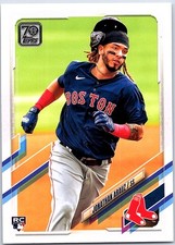Jonathan Arauz 2021 Topps #468 Boston Red Sox RC