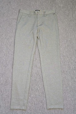 Only & Sons Trousers Light Green Sage Stretch Mark Tapered Pants 30X32 Preppy 