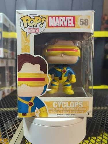 Funko Pop! : Marvel X-Men - Cyclops #58 DAMAGE