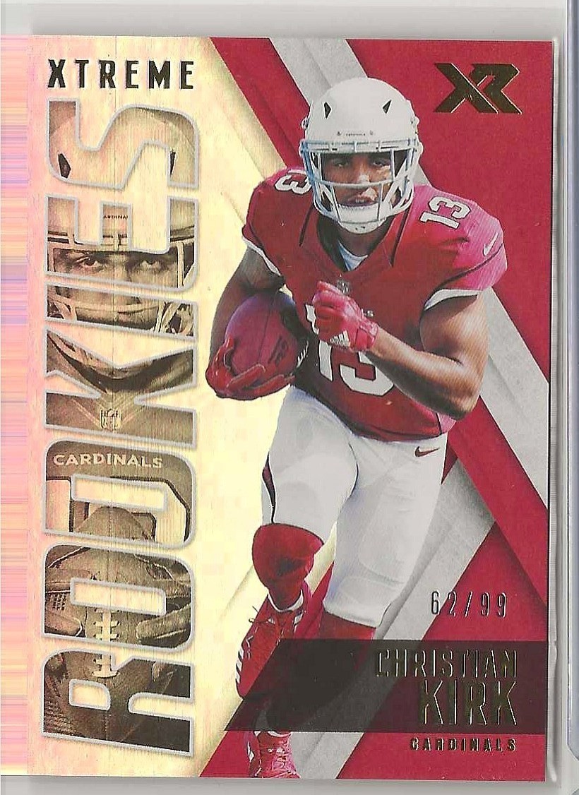 2018 Panini XR Xtreme Rookies #19 Christian Kirk CARDINALS 62/99