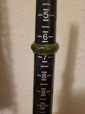 10k yellow gold jade ring vintage