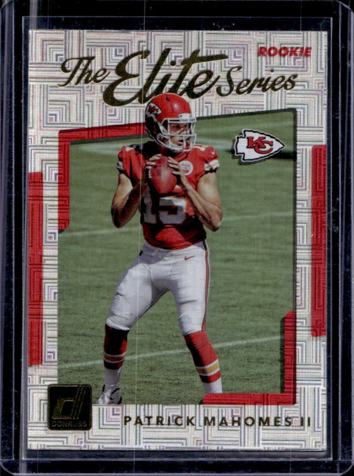 Patrick Mahomes Panini Donruss the Elite Series Rookie #7 Rookies