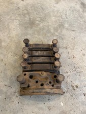 1968-74 Olds 350 V8 Engine Block Main Caps With Bolts Cores Only Spun Bearings