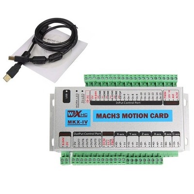 Mach3 4 Axis USB Motion Control Card CNC   Breakout Board 2000khz Mk4 *mc