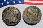 1879-P & 1882-S Morgan Silver Dollars, $2.00 face, 90% Silver, 140+ yrs. old