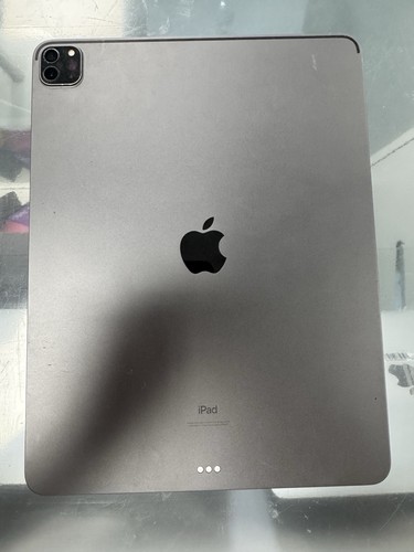 Apple iPad Pro 12.9" 5th Gen A2377 Rear Cover Housing Bat+ Smallparts Space Gray