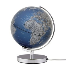 EMFORM Globus TERRA LIGHT mit Beleuchtung, in versch. Farben Farbe: Blau