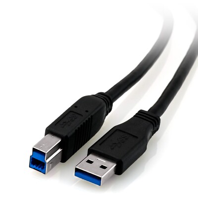 50x HP USB 3.0 Kabel USB-A Male - USB-B Male - 1,8m - SuperSpeed - Bulk - OVP