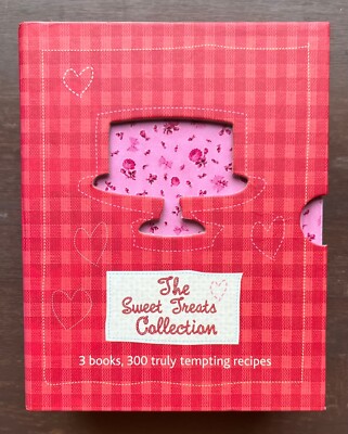 The Sweet Treat Collection  by LOVE FOOD - 3 Baking Cook Book - GOOD