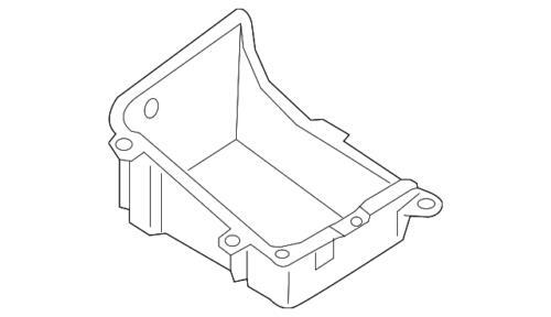 Bandeja de batería para Ford (N/P LC3Z-10732-B)