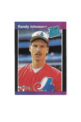 Leaf Randy Johnson Baseball Sports Trading Cards & Accessories