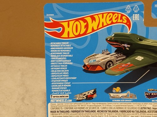 Hot Wheels Super Rigs 2024 Flying Tiger Turbolence Tug New - Picture 11 of 15