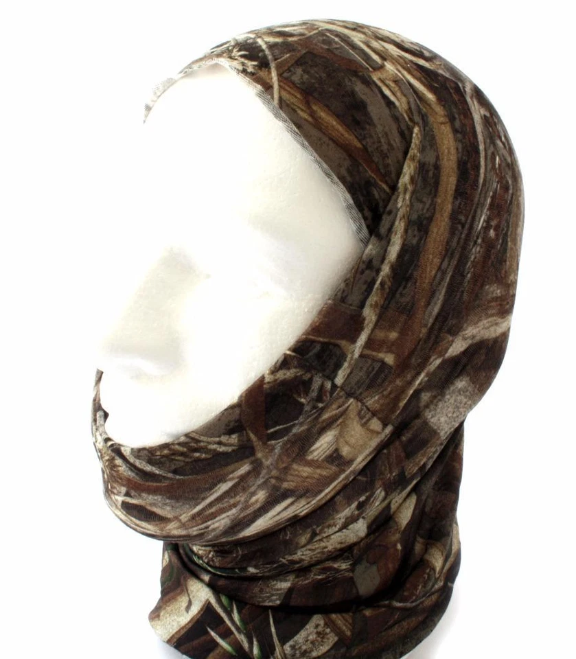 Real Tree Max 5 Quik Camo Quik Cover Convertible Face Mask Balaclava Beanie - Image 4 of 4