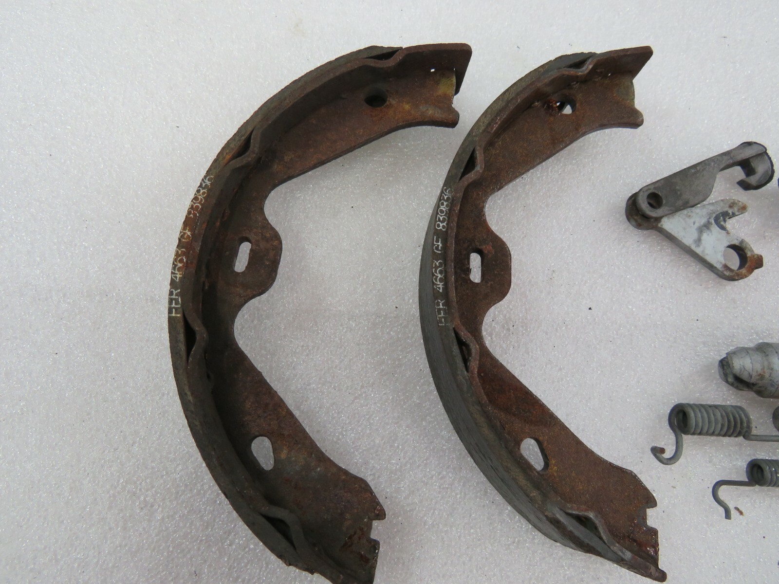 Ferrari FF, E-Brake Pads and Hardware, One Side Only, Used 