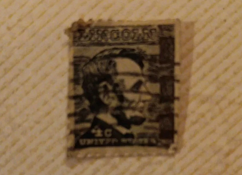 Extremely Rare 4 cent Lincoln Stamp. Very Nice, A Collector's Must.. - Image 3 of 4
