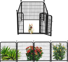 Dog Playpen 36Inch 4 Panels, Puppy Playpen Indoors, Dog Fence Outdoor for Yard,