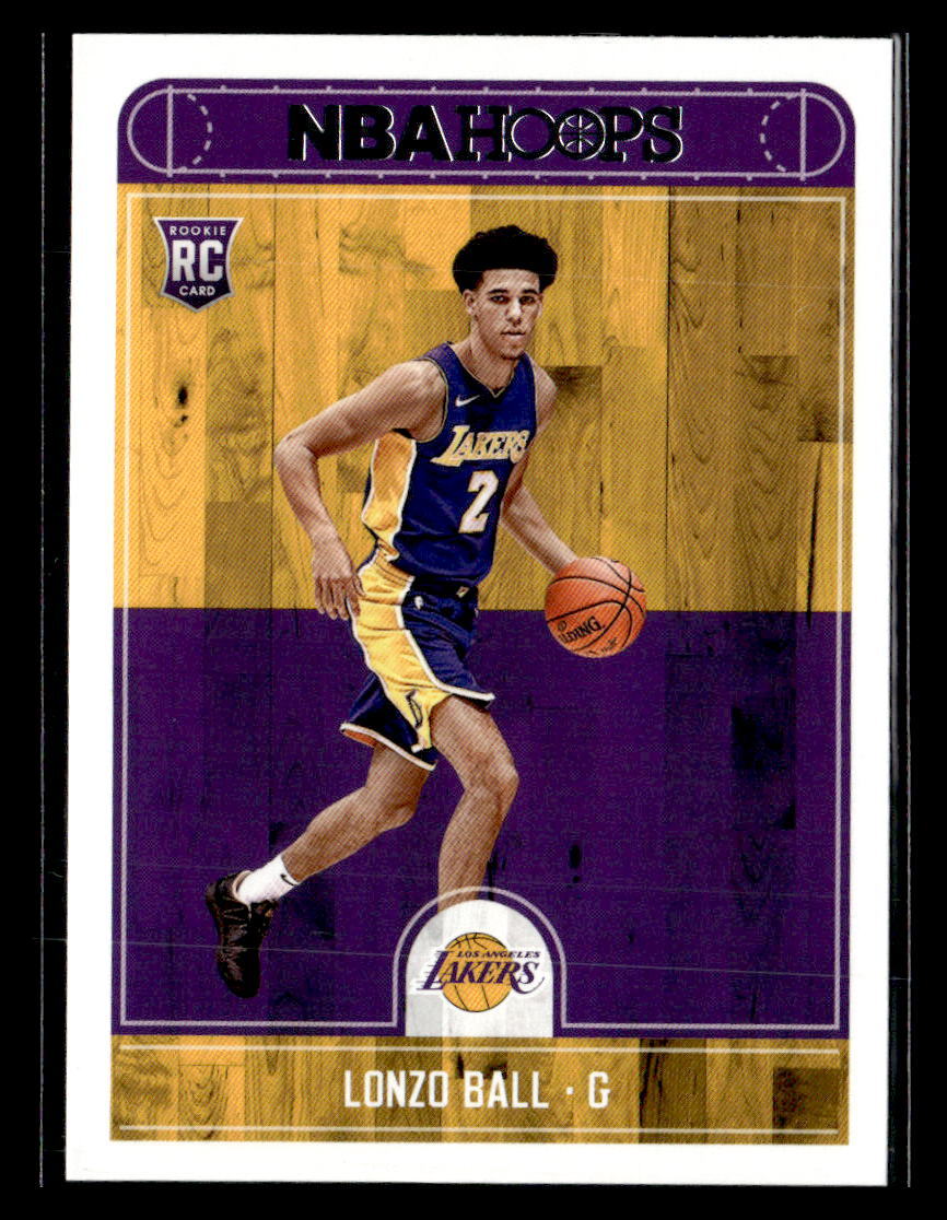 2017-18 Hoops #252 Lonzo Ball