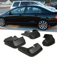 FRONT REAR 4 PIECES MUD SPLASH GUARD FLAPS SET FOR 06-11 HONDA CIVIC 4DR SEDAN