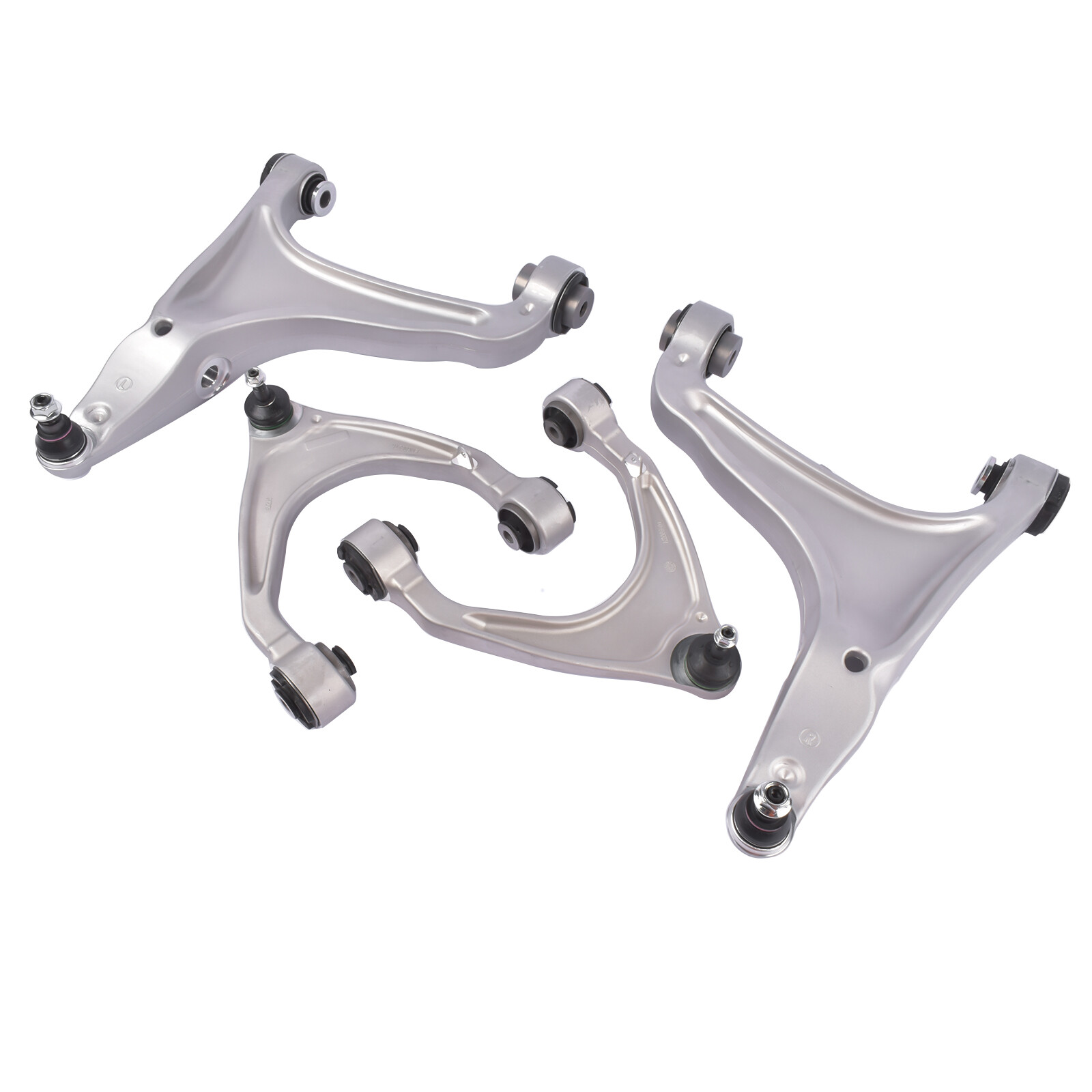 4X Front Upper Lower LH+RH Control Arms For Maserati Levante 670031994 670102479