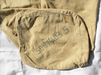 Sac Paquetage Américain WWII Nominatif - Ancien, Origine France, Occasion