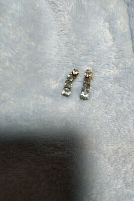 ohrhänger mit blautopas Sterling Silber Qvc