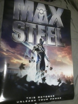 Max Steel Movie Poster 2 Sided 27x40. An excellent display item....
