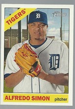 2015 Topps Heritage #307 Alfredo Simon Detroit Tigers