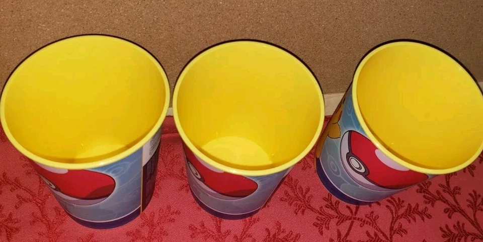 Lote de 5 tazas Pokemon Amscan Party 2021 usadas Foto 4 de 4