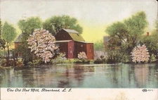 Riverhead, NEW YORK - Old Red Mill - 1949 - Suffolk County