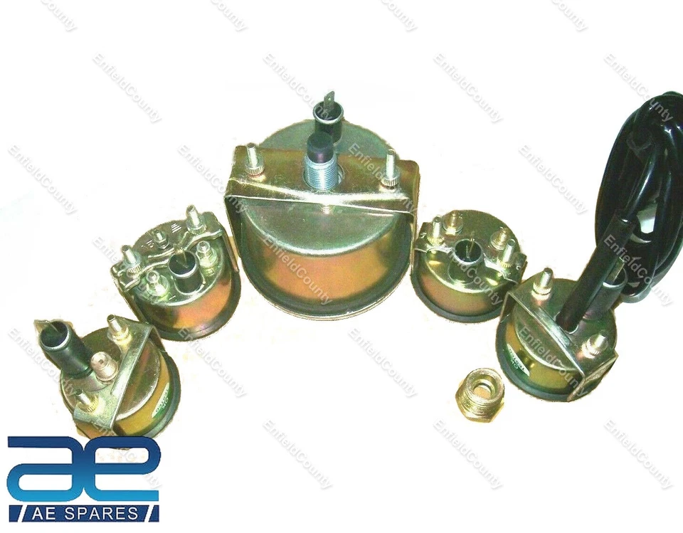 适用于 Willys Jeeps MB GPW CJ 仪表 速度表 MPH/KPH+Temp+油 + 放大器仪表 ECs — 第 2/2 张图片