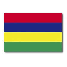 Mauritius Flag Car Magnet Decal - 4 x 6 Heavy Duty for Car Truck SUV