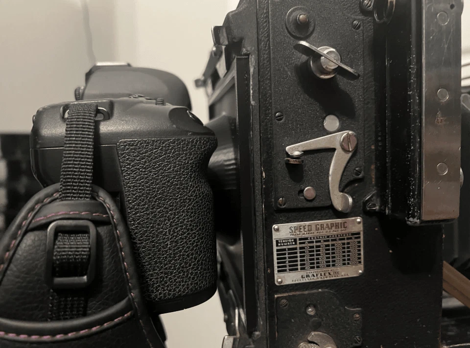 Canon EF to Graflex 4x5 Adapter | DSLR to Large Format Film Back - image 3 of 3