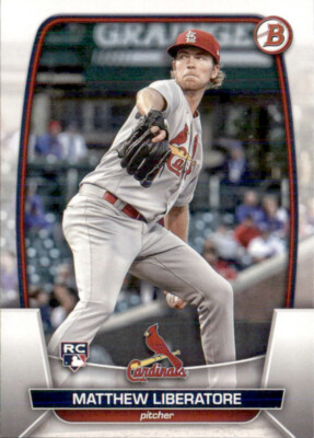2023 BOWMAN ST.LOUIS CARDINALS - RC MATTHEW LIBERATORE #48